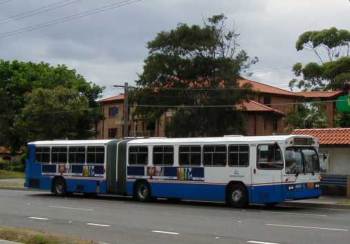 STA Mercedes PMC Galvastress articulated bus